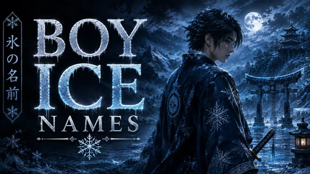 Boy Ice Names