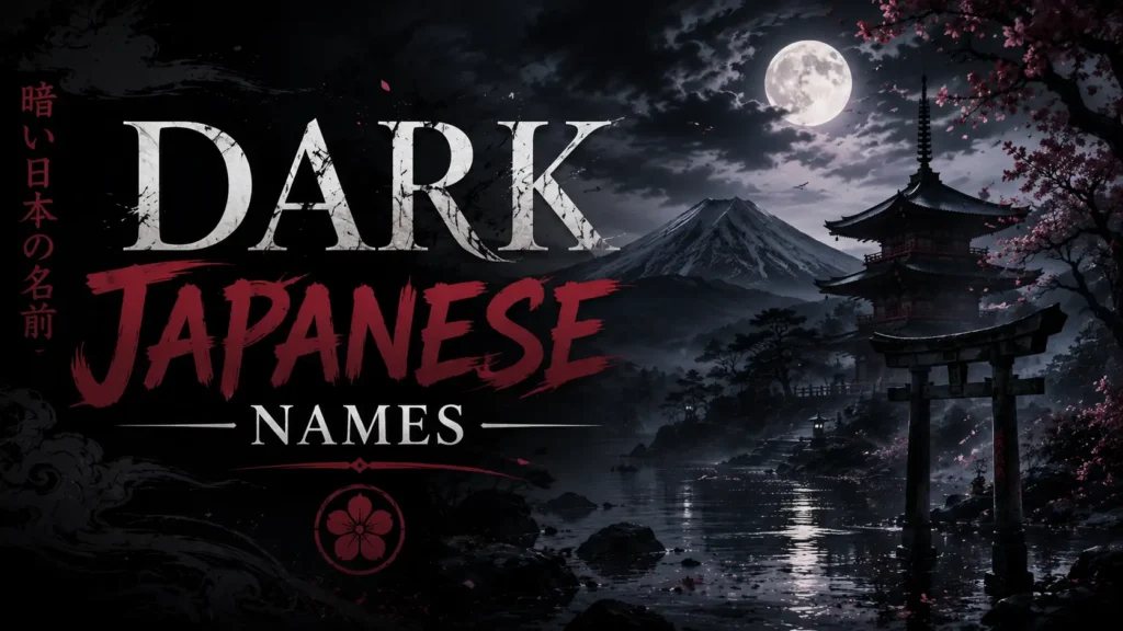 Dark Japanese Names